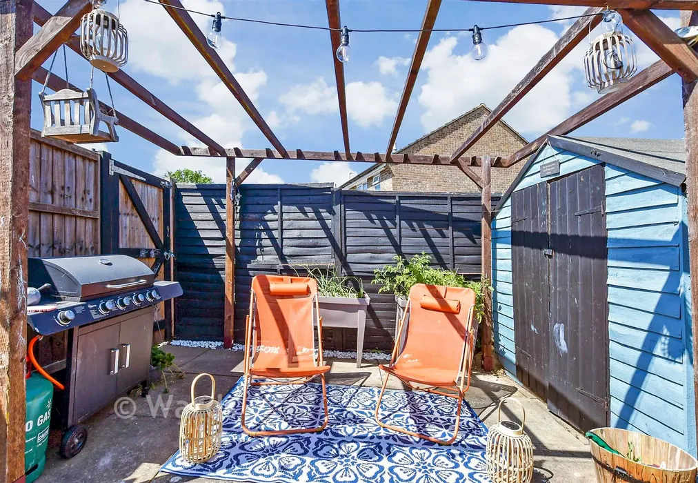 Rear Garden - Launder Way, Maidstone, Kent - Wards of Kent