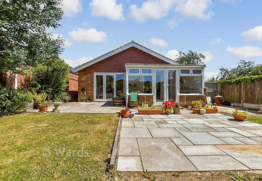 Rear Elevation - Throwley Drive, Herne Bay, Kent - Wards of Kent