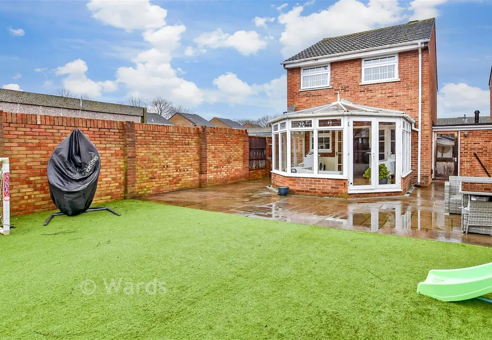 Rear Elevation - Keats Road, Larkfield, Kent - Wards of Kent