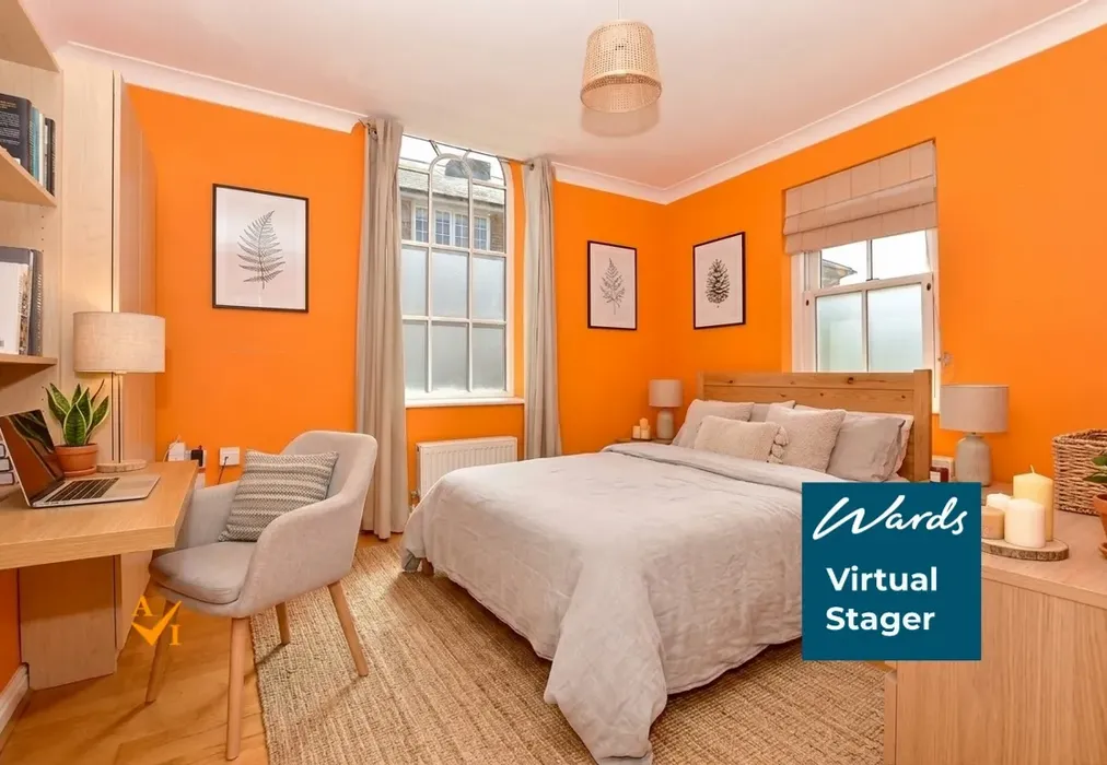 Study/ Bedroom 3 (Nordic style) - Herne Common, Herne Bay, Kent - Wards of Kent