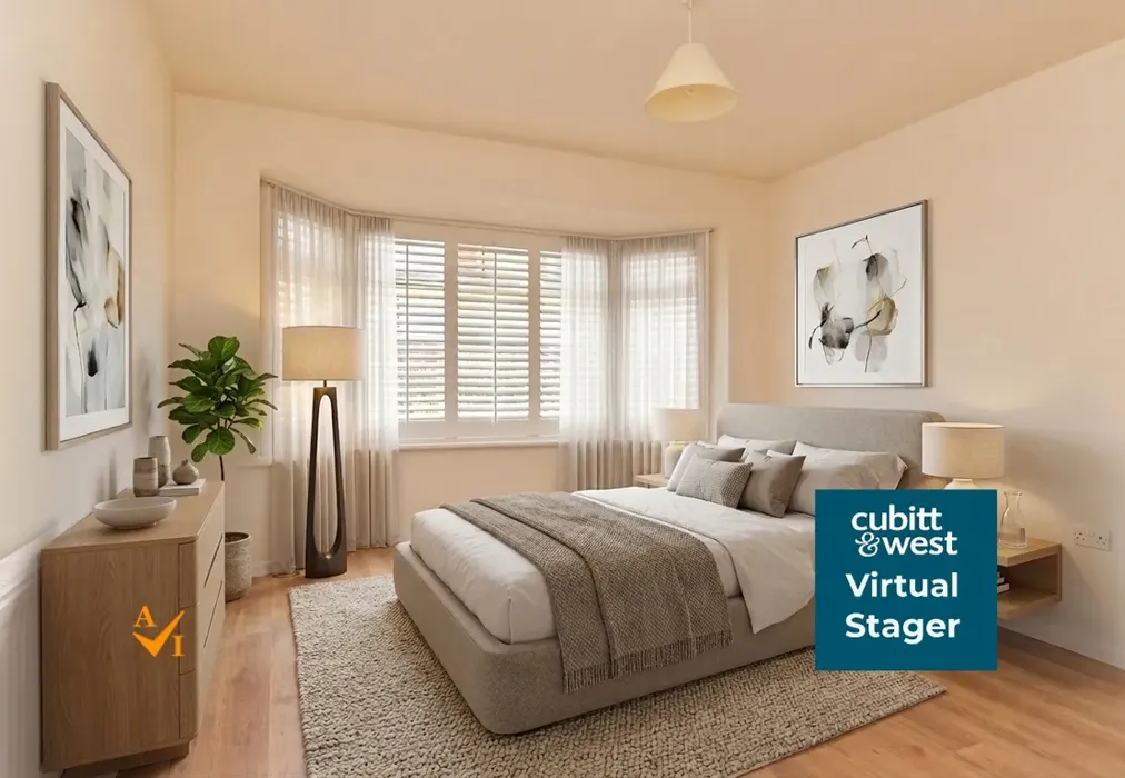 Bedroom 1 (Contemporary style) - Graham Crescent, Portslade, East Sussex - Wards of Kent