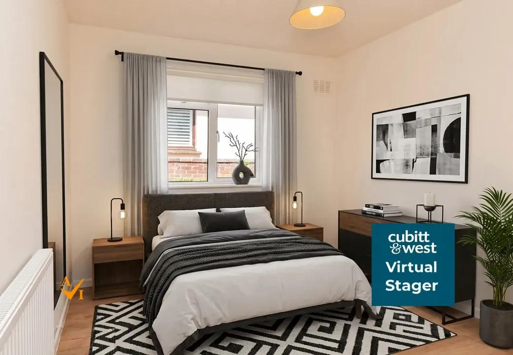 Bedroom 2 (Modern style) - Graham Crescent, Portslade, East Sussex - Wards of Kent