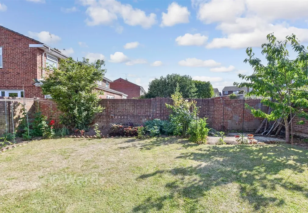 Rear Garden - Blackmanstone Way, Maidstone, Kent - Wards of Kent