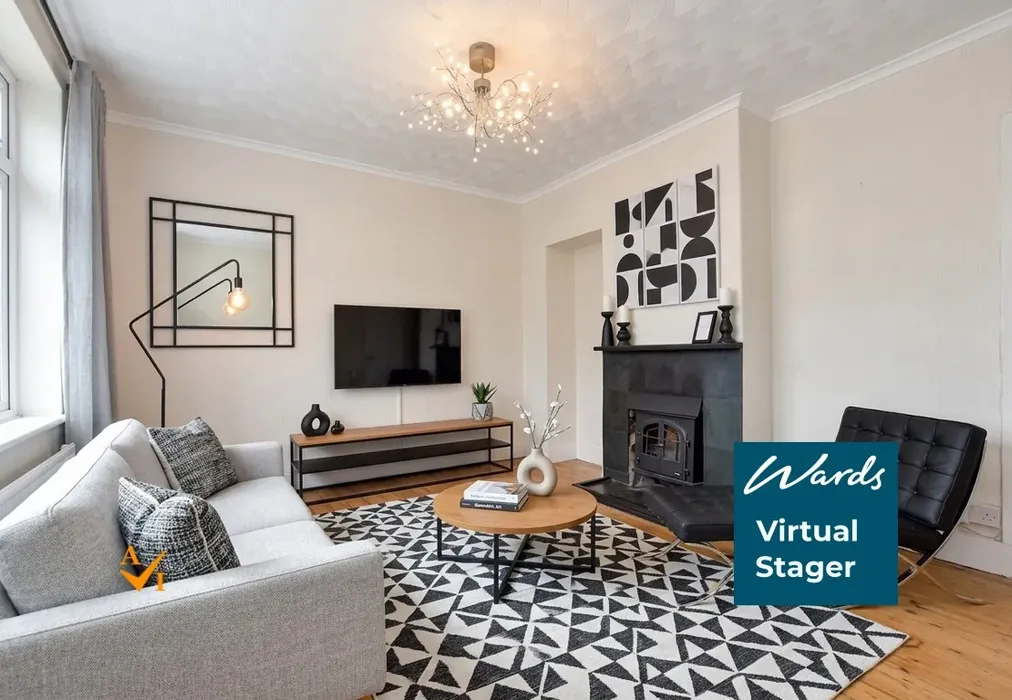 Lounge (Modern style) - Benson Lane, Hawkinge, Kent - Wards of Kent