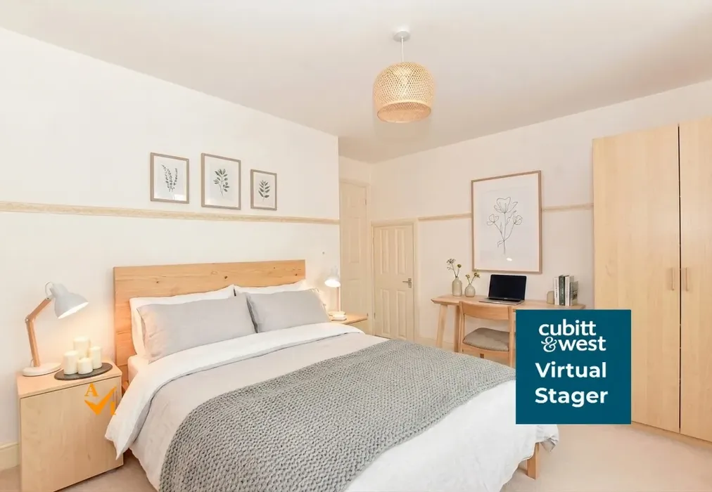 Bedroom (Nordic style) - Hambledon Road, Waterlooville, Hampshire - Wards of Kent