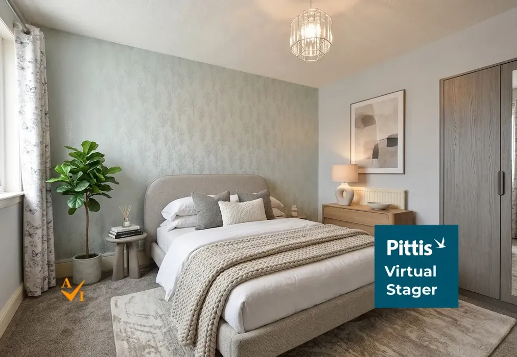 Bedroom 1 (Contemporary style) - Harding Road, Ryde, Isle of Wight - Wards of Kent