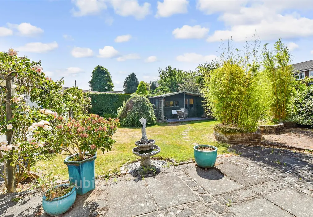 Rear Garden - Greenacres, Ashington, West Sussex - Wards of Kent