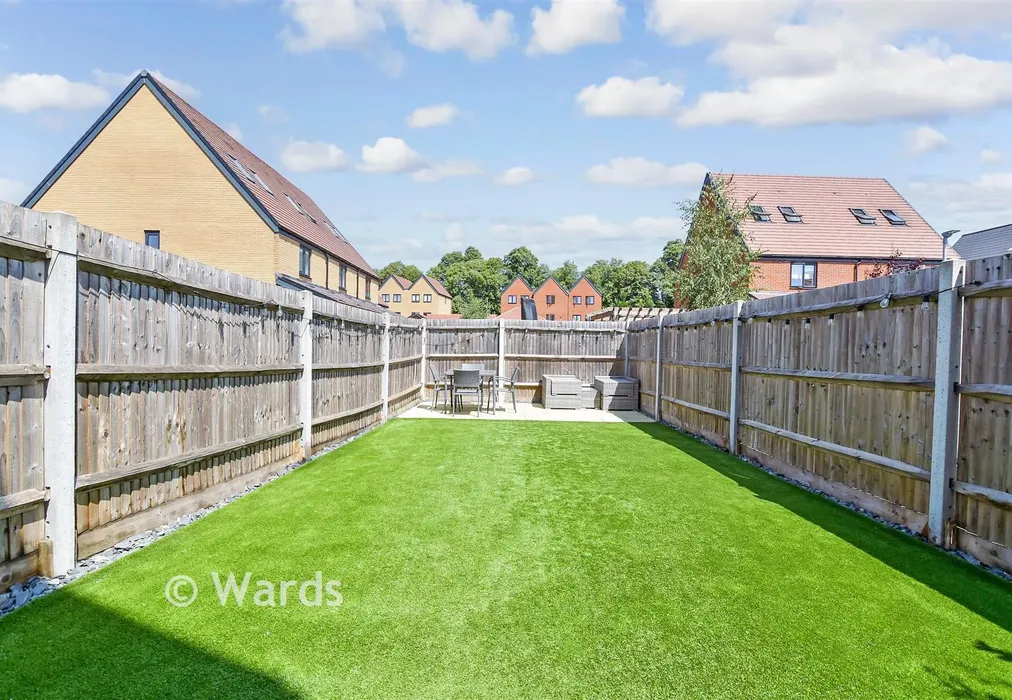 Rear Garden - Gardenia Road, Langley, Maidstone, Kent - Wards of Kent