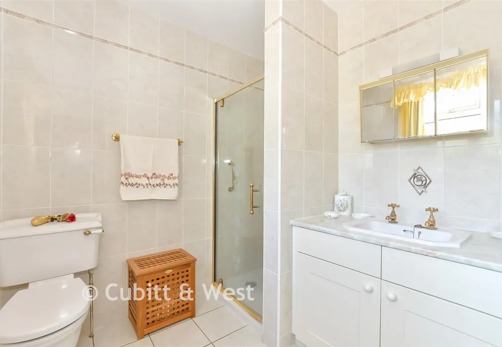 Shower Room - Duffield Lane, Woodmancote, Hampshire - Wards of Kent