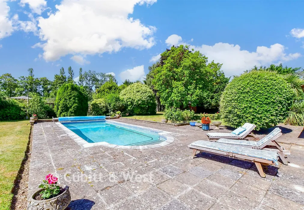 Rear Garden - Duffield Lane, Woodmancote, Hampshire - Wards of Kent