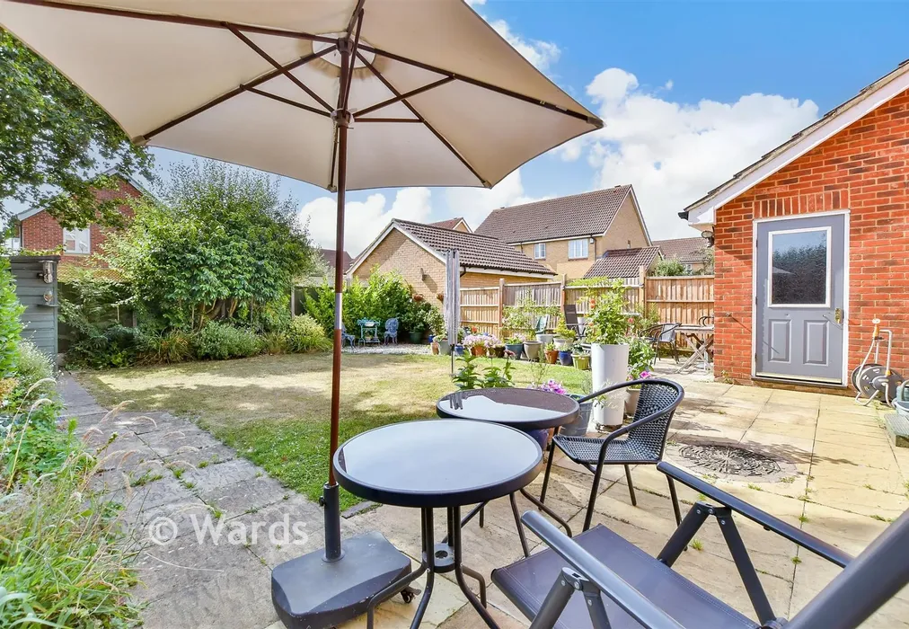 Rear Garden - Lower Road, Faversham, Kent - Wards of Kent