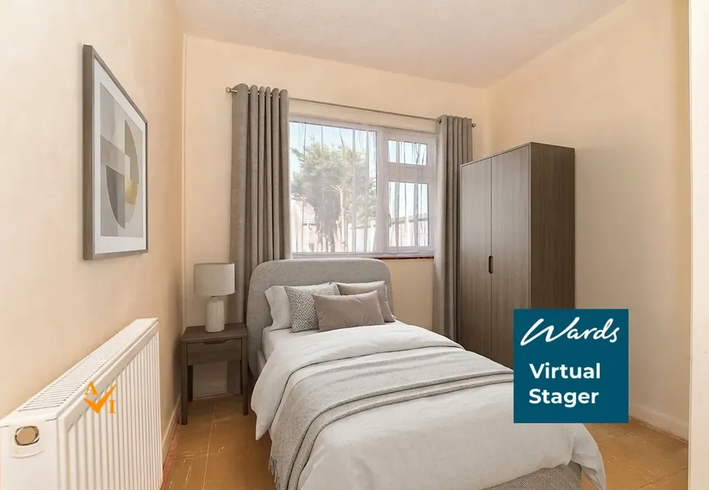 Bedroom 2 (Contemporary style) - Coast Drive, Lydd On Sea, Kent - Wards of Kent
