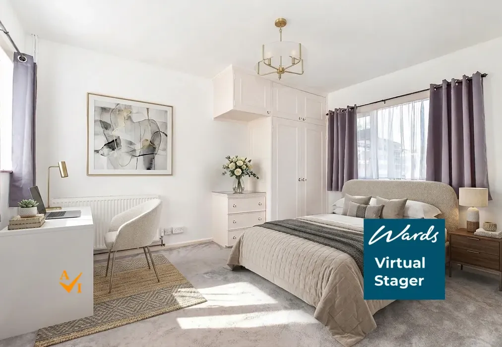Bedroom 1 (Contemporary style) - Coast Drive, Lydd On Sea, Kent - Wards of Kent