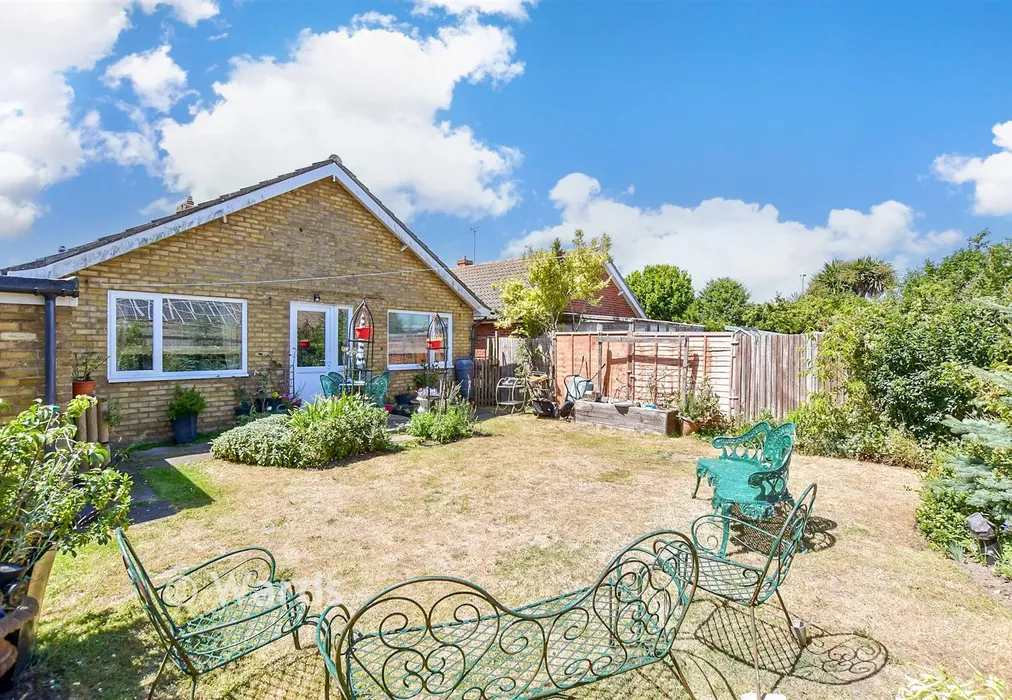 Rear Elevation - Livingstone Close, Dymchurch, Romney Marsh, Kent - Wards of Kent