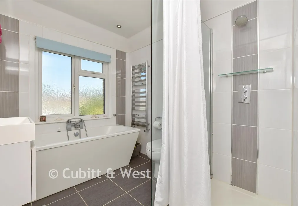 Bathroom - Gander Green Lane, Sutton, Surrey - Wards of Kent