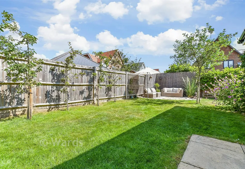 Rear Garden - Pearmain Way, New Romney, Kent - Wards of Kent