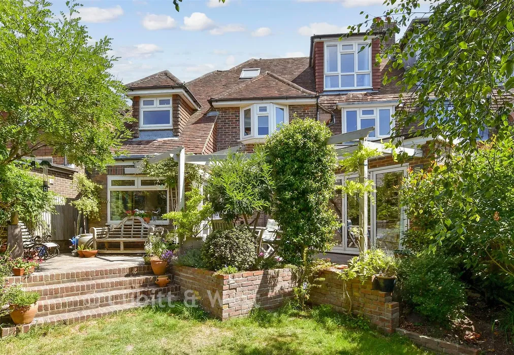 Rear Elevation - Ferrers Road, Lewes, East Sussex - Wards of Kent