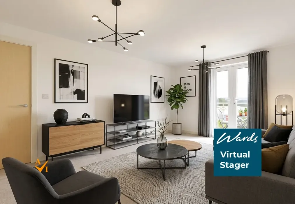 Lounge/Diner (Modern style) - Queensgate, Maidstone, Kent - Wards of Kent