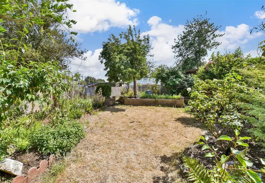 Rear Garden - Demesne Road, Wallington, Surrey - Wards of Kent