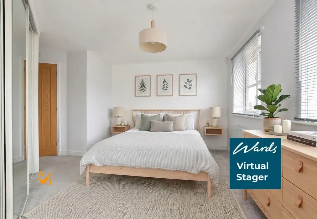 Bedroom 1 (Nordic style) - Riverbank Way, Ashford, Kent - Wards of Kent