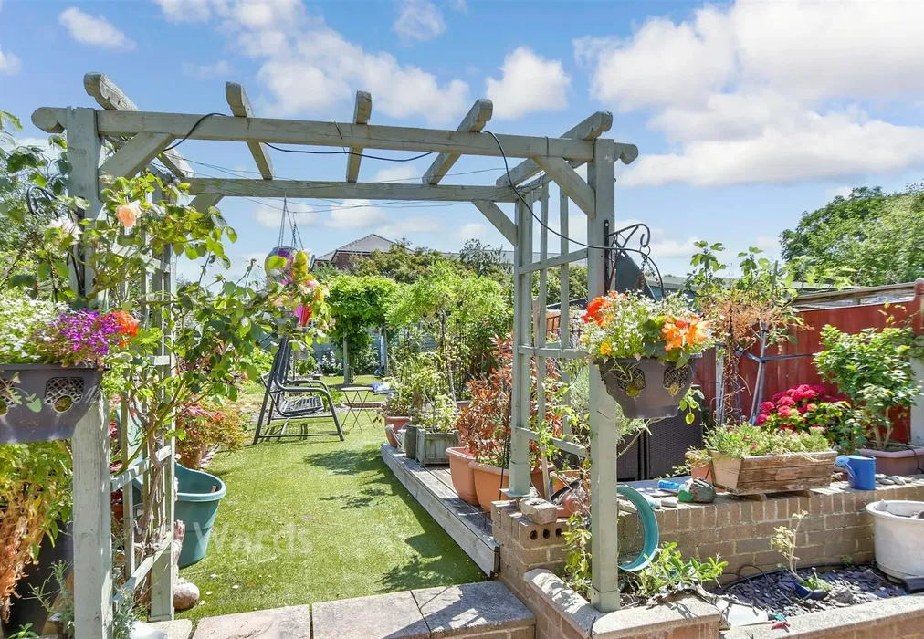 Rear Garden - Smarts Road, Gravesend, Kent - Wards of Kent