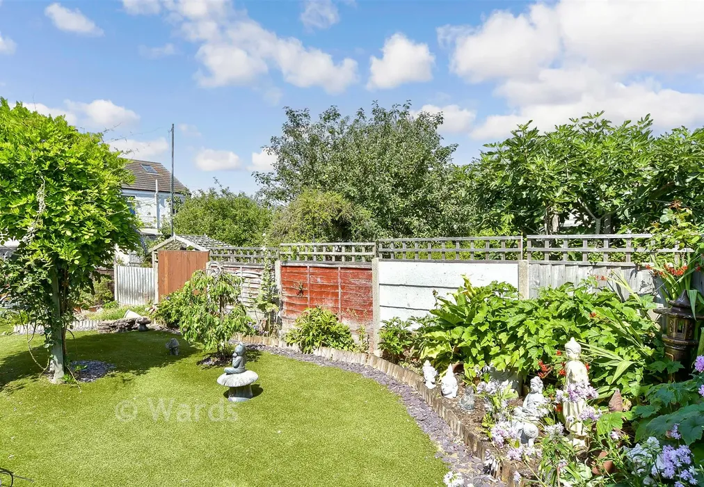 Rear Garden - Smarts Road, Gravesend, Kent - Wards of Kent