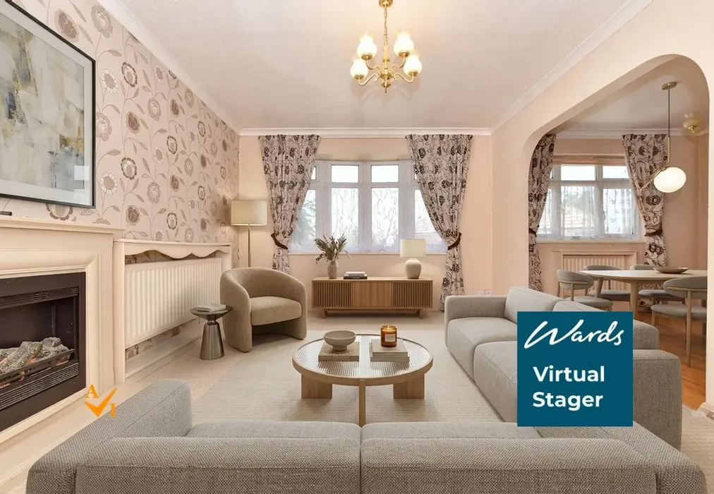 Lounge (Contemporary style) - Peak Drive, Eastry, Sandwich, Kent - Wards of Kent