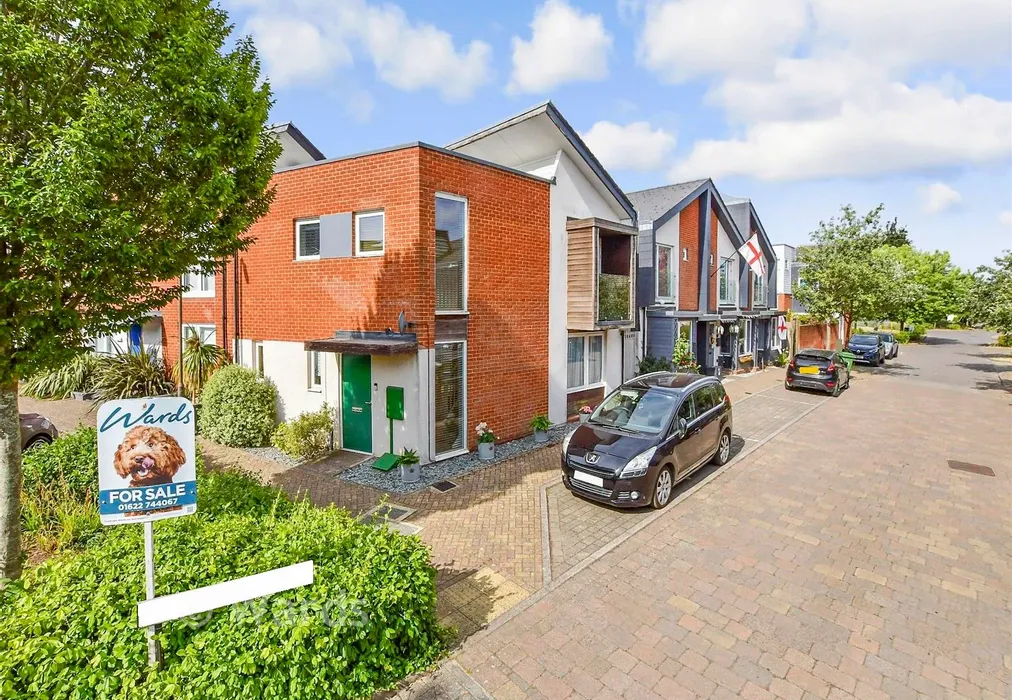 Front Elevation (Brochure) - Duke Of York Way, Coxheath, Maidstone, Kent - Wards of Kent