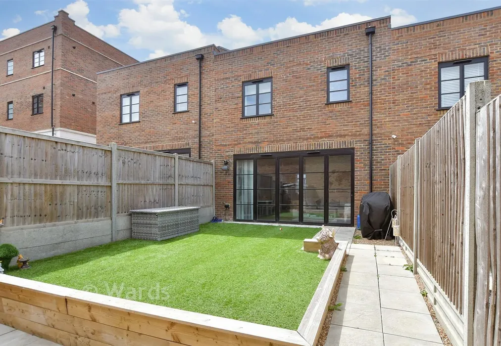 Rear Elevation - Fairbrass Way, Canterbury, Kent - Wards of Kent