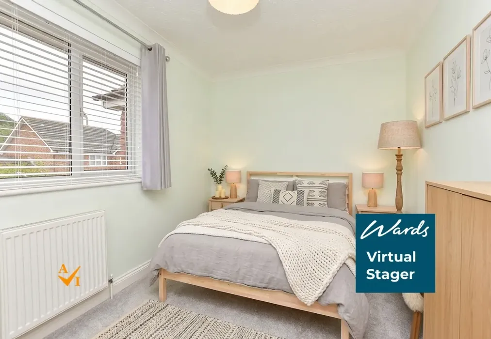 Bedroom 2 (Nordic style) - Gregory Close, Church Milton, Kent - Wards of Kent