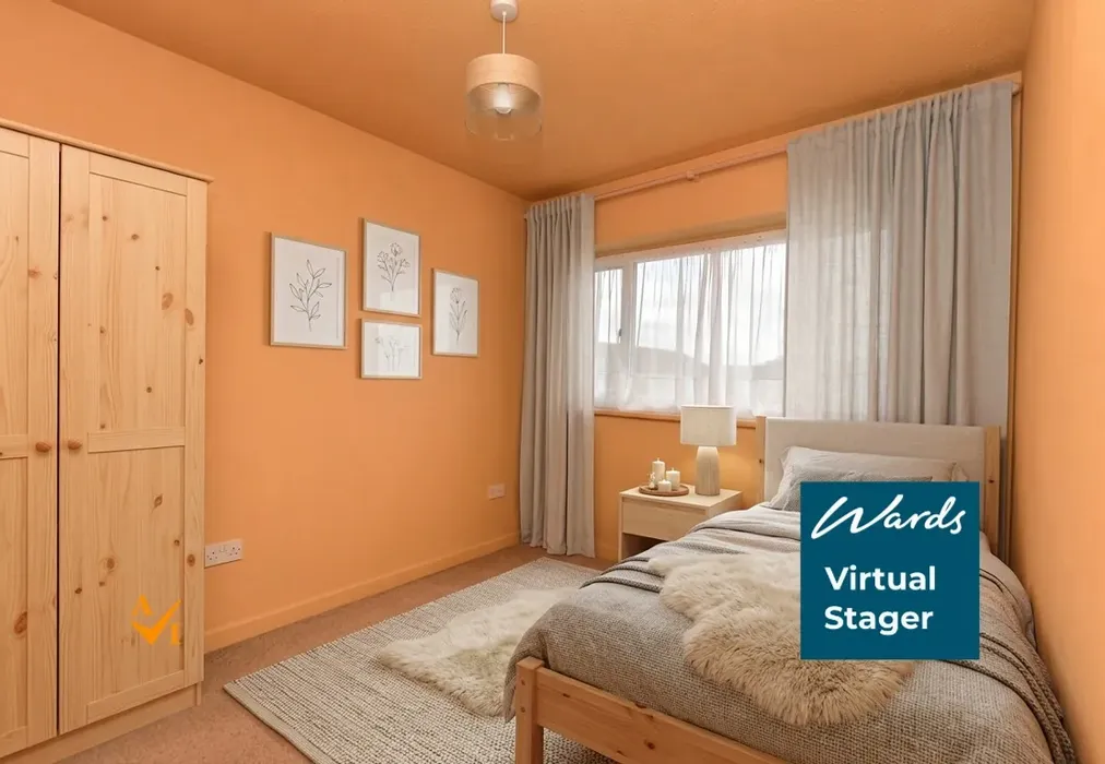 Bedroom 2 (Nordic style) - Gladstone Drive, Sittingbourne, Kent - Wards of Kent