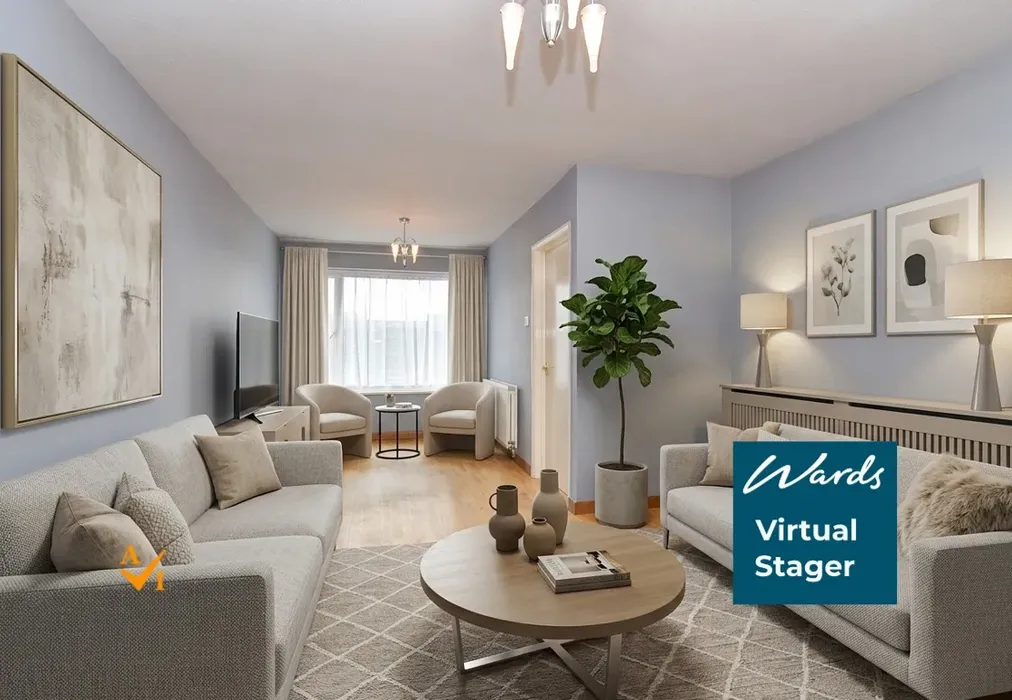 Lounge (Contemporary style) - Gladstone Drive, Sittingbourne, Kent - Wards of Kent
