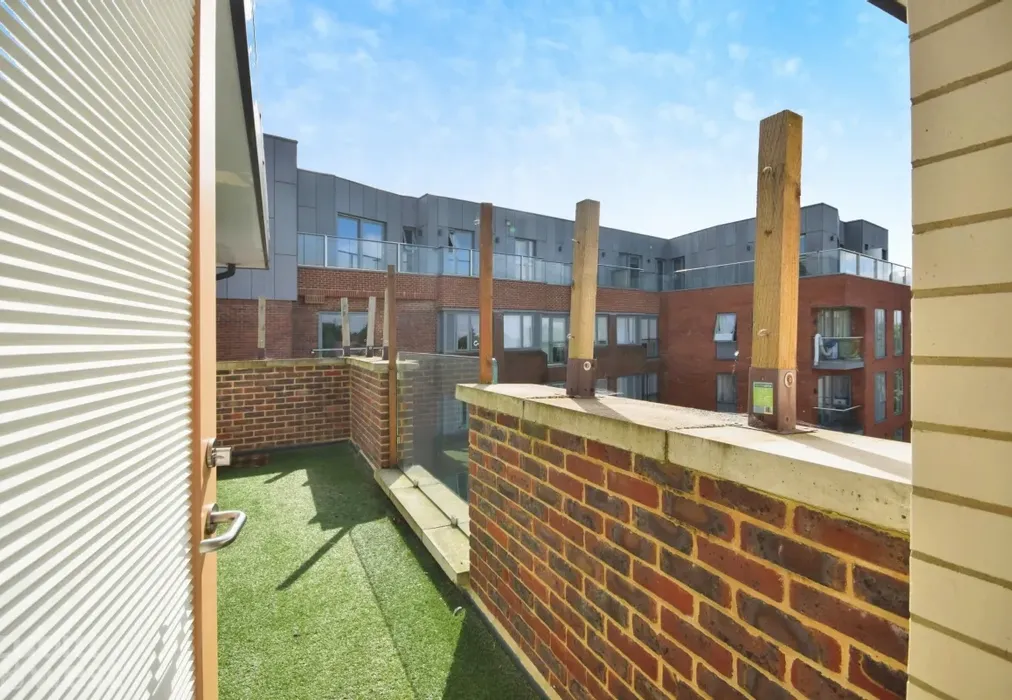 Balcony from Livi... - Wood Street, East Grinstead, RH19 - Wards of Kent