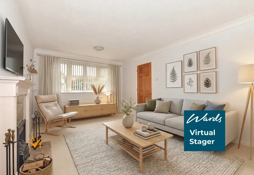 Living Room (Nordic style) - Rogersmead, Tenterden, Kent - Wards of Kent