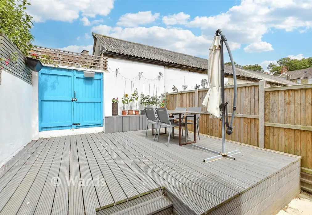 Rear Garden - Dane Park Road, Margate, Kent - Wards of Kent