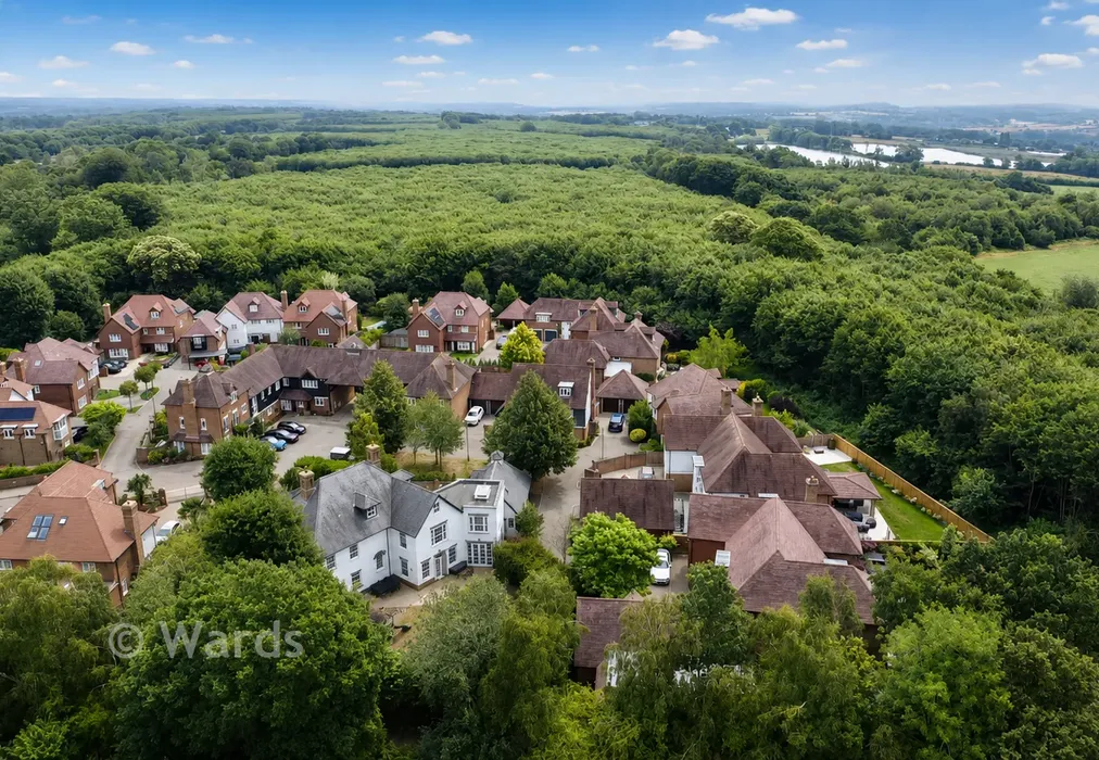 Aerial - Hollandbury Park, Kings Hill, Kent - Wards of Kent