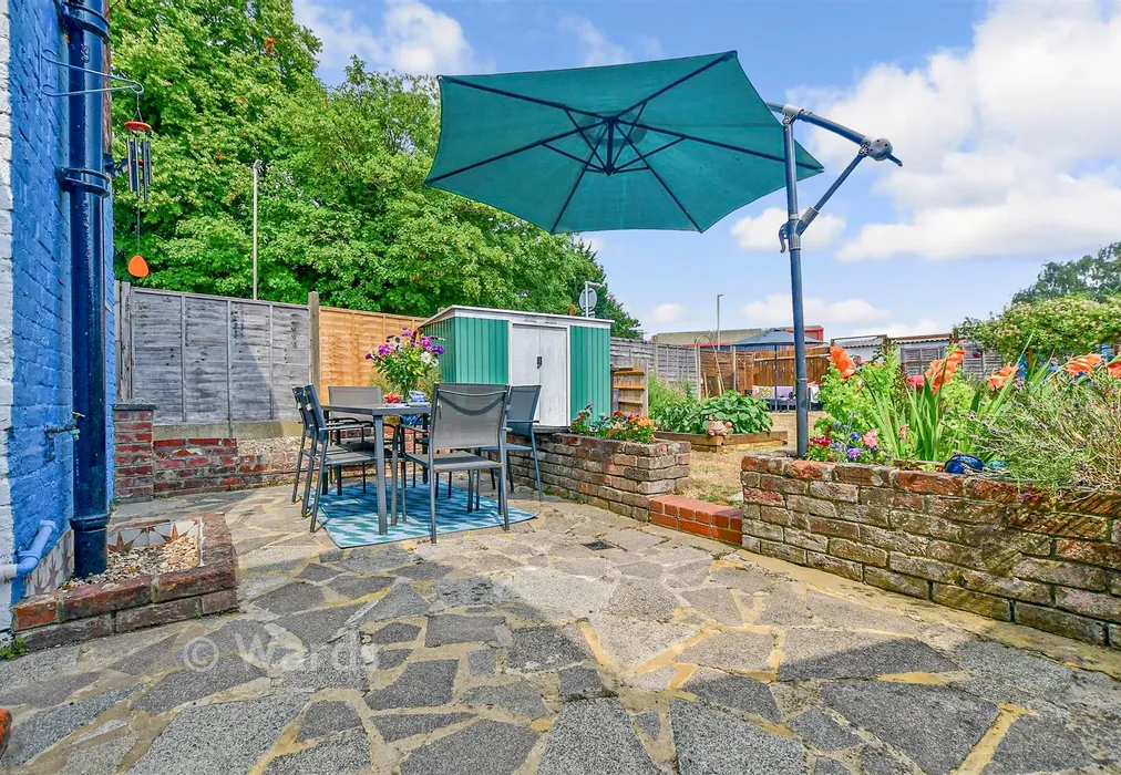 Patio / Decking - Beaver Road, Ashford, Kent - Wards of Kent