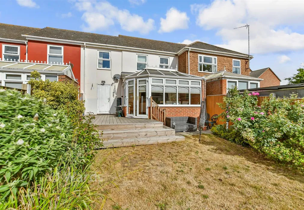 Rear Elevation - Wadham Place, Sittingbourne, Kent - Wards of Kent