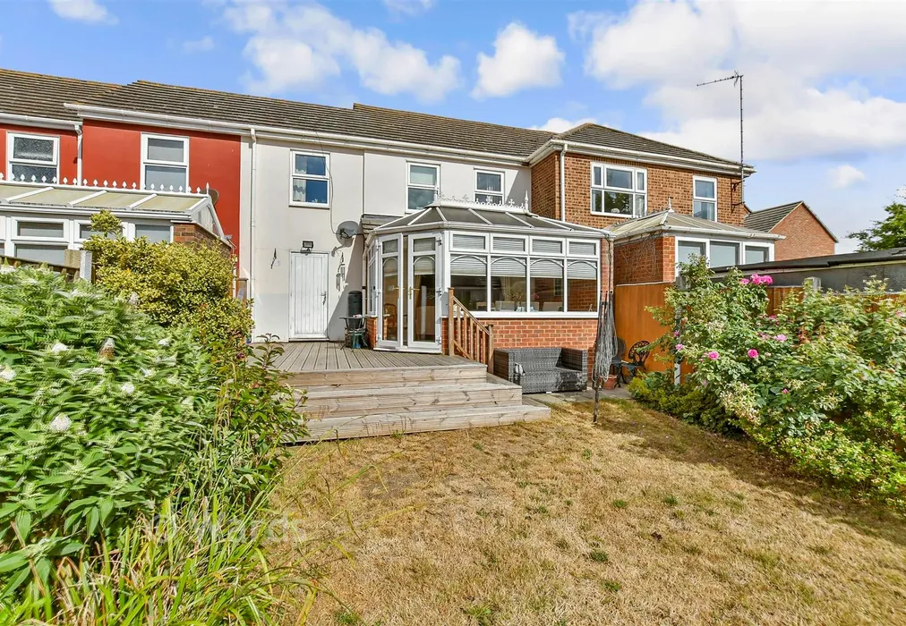 Rear Elevation - Wadham Place, Sittingbourne, Kent - Wards of Kent