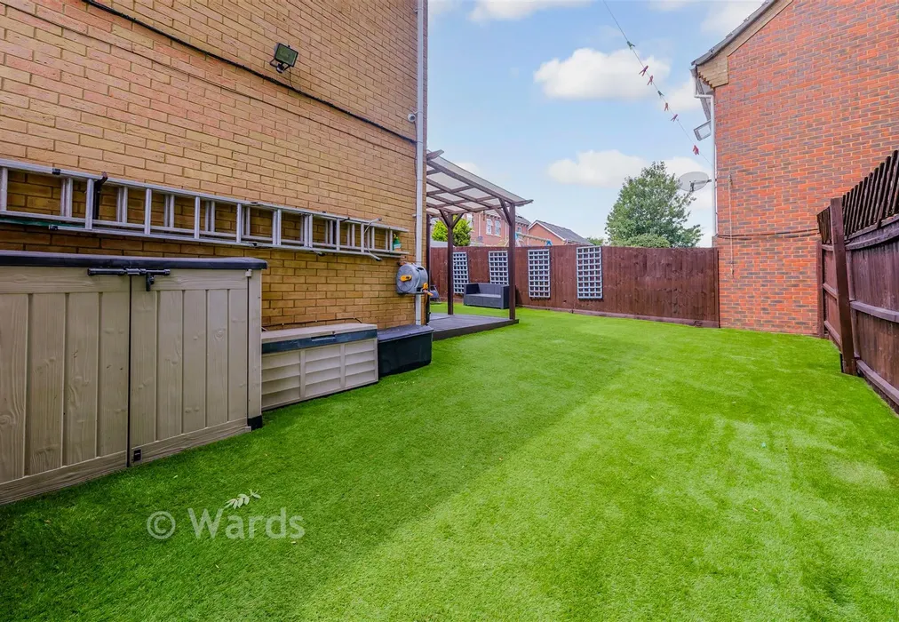Rear Garden - Christopher Road, Chatham, Kent - Wards of Kent