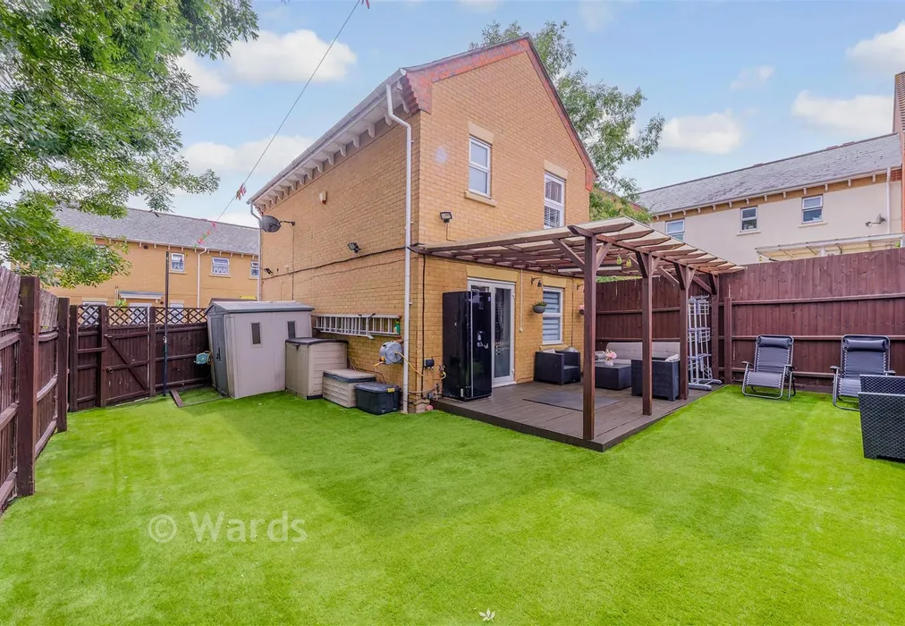 Rear Elevation - Christopher Road, Chatham, Kent - Wards of Kent