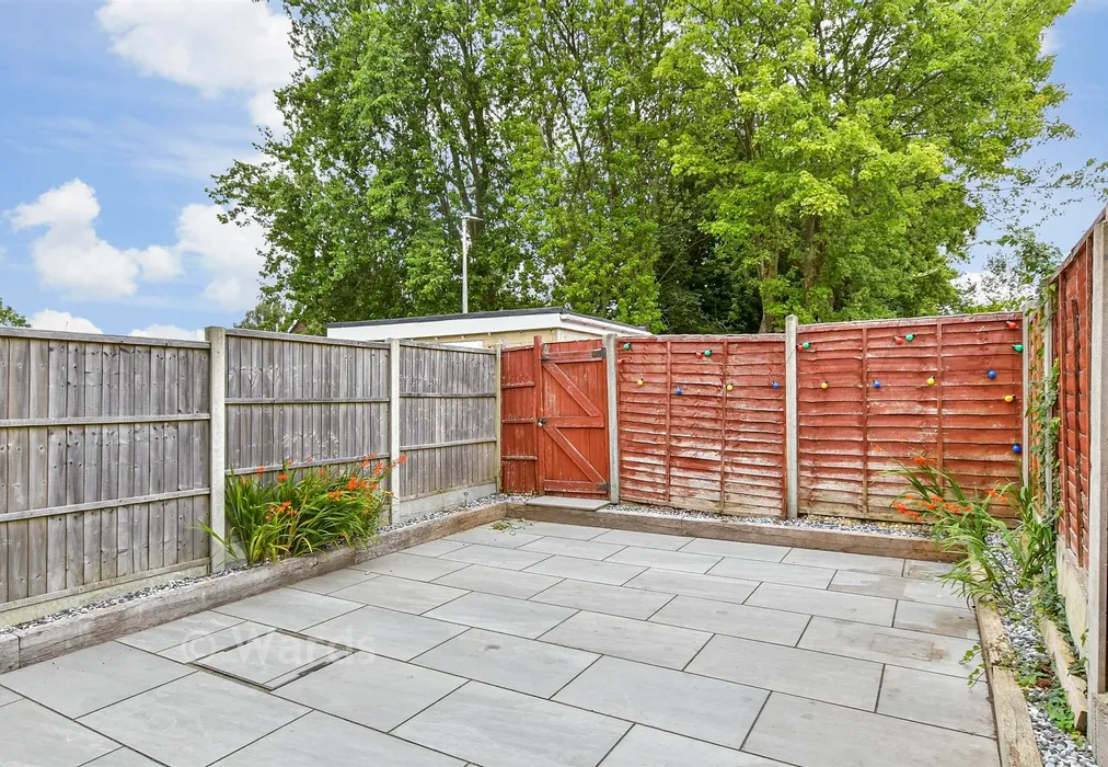 Rear Garden - Mierscourt Road, Rainham, Gillingham, Kent - Wards of Kent