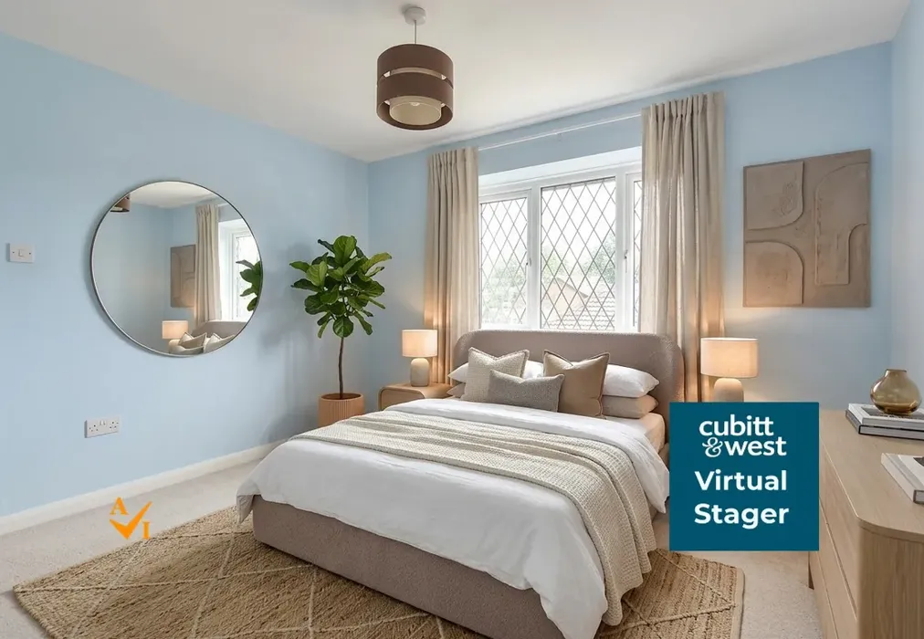 Bedroom 2 (Contemporary style) - Ashurst Drive, Worth, Crawley, West Sussex - Wards of Kent