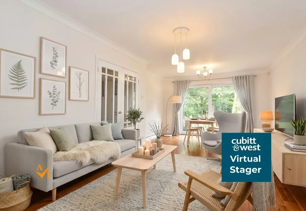 Lounge (Nordic style) - Ashurst Drive, Worth, Crawley, West Sussex - Wards of Kent