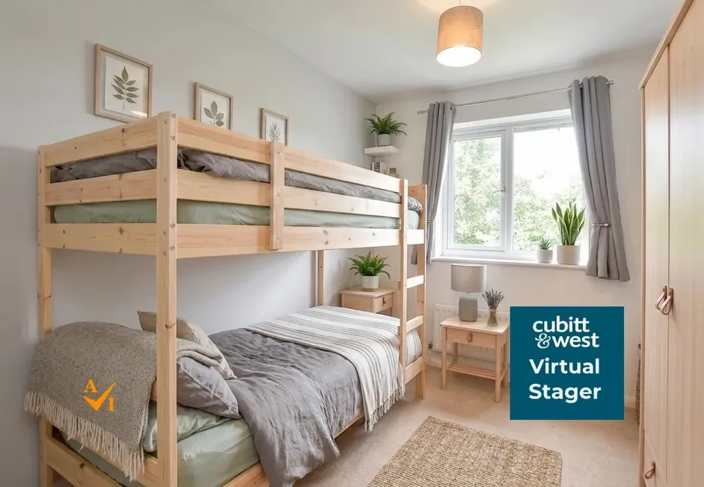 Bedroom 4 (Nordic style) - Ashurst Drive, Worth, Crawley, West Sussex - Wards of Kent