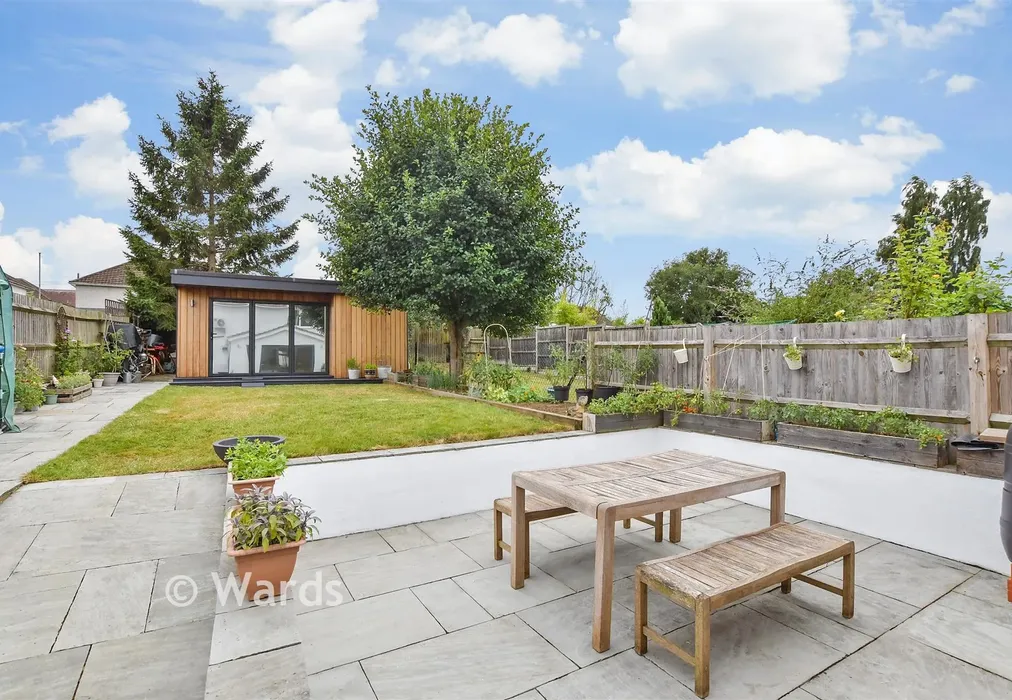 Rear Garden - Sussex Road, Maidstone, Kent - Wards of Kent
