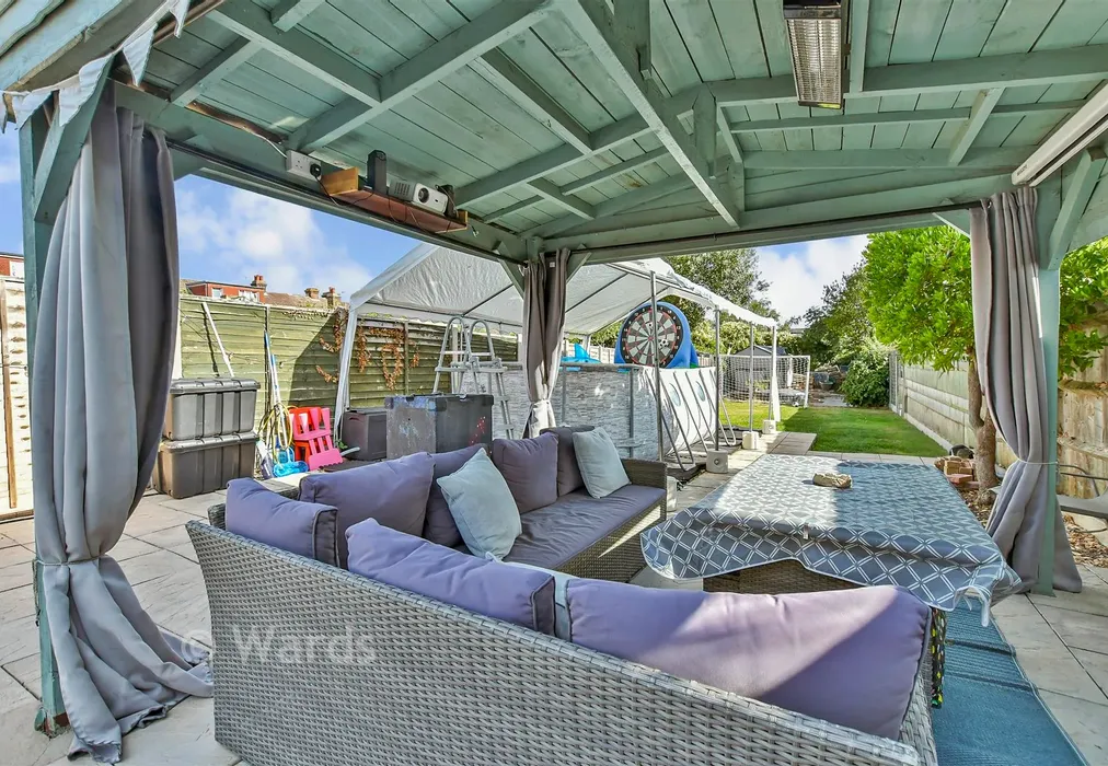 Rear Garden - Canadian Avenue, Gillingham, Kent - Wards of Kent