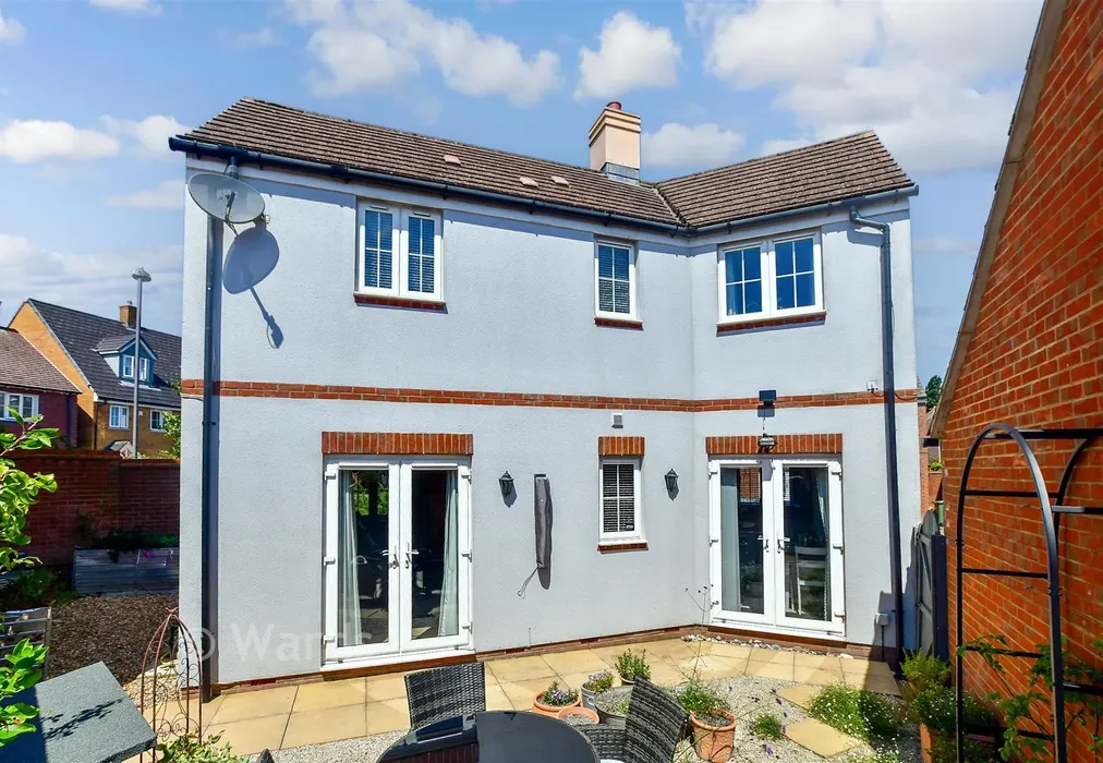 Rear Elevation - Hadleigh Street, Ashford, Kent - Wards of Kent