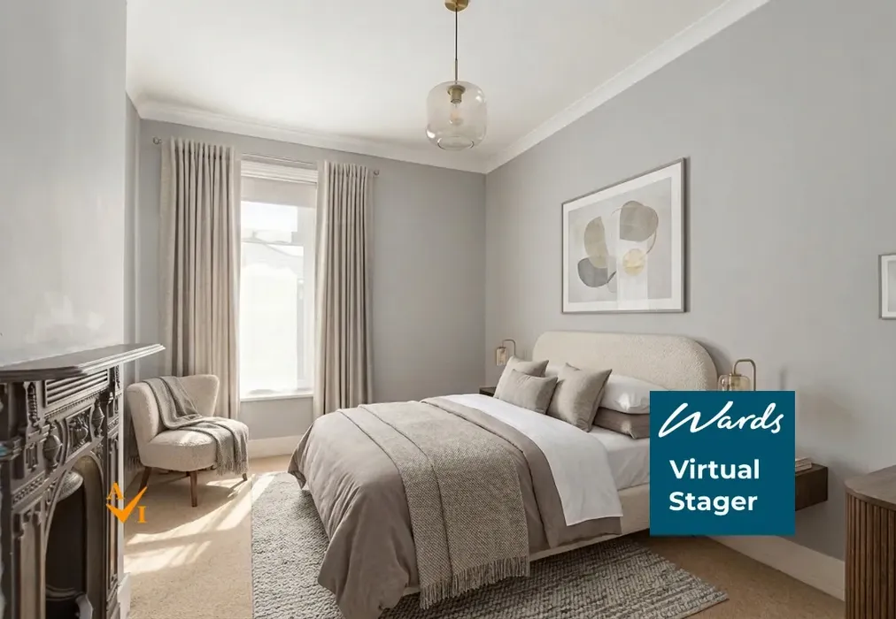 Bedroom 2 (Contemporary style) - Richmond Street, Cheriton, Folkestone, Kent - Wards of Kent