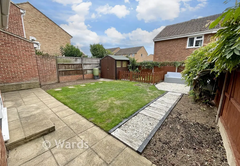 Rear Garden - Blake Drive, Larkfield, Kent - Wards of Kent
